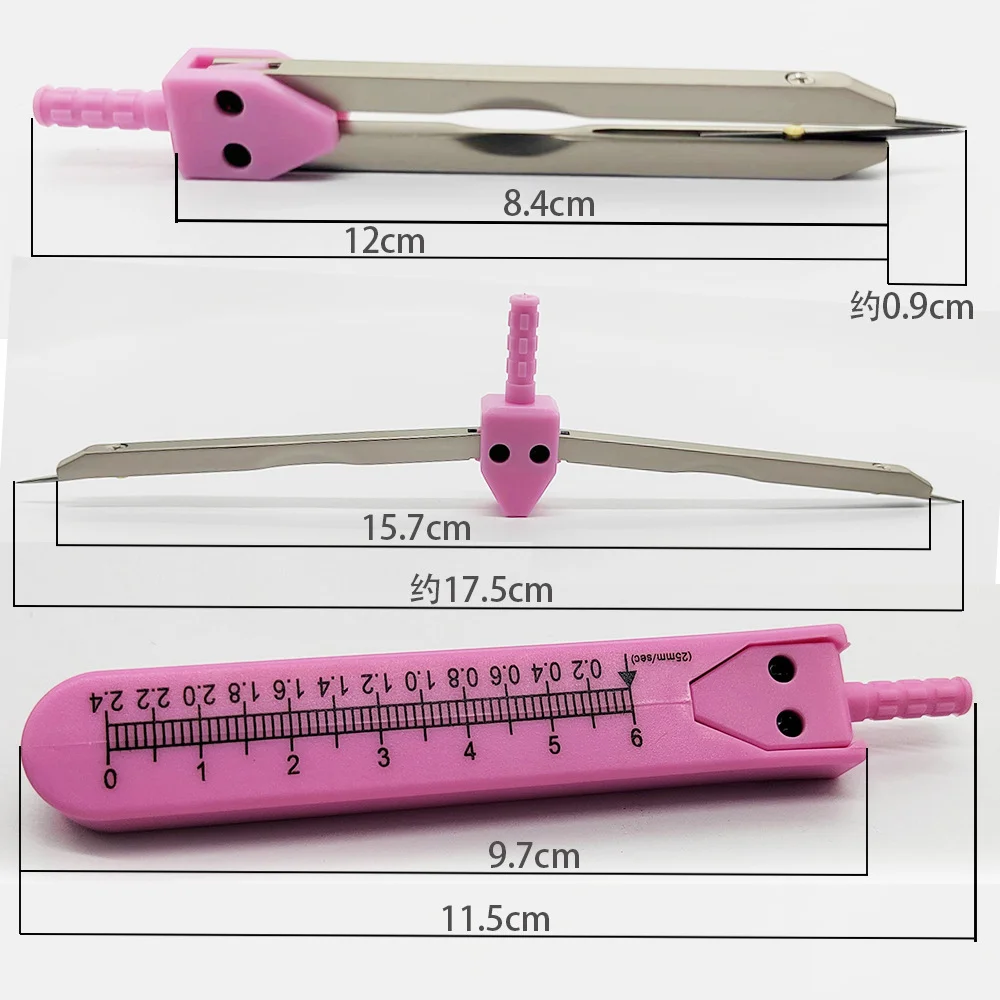 Medical Electrocardiogram Divider EKG ECG Divider Caliper