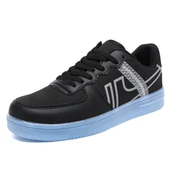 High Quality Cold Dip Thick Sole Skateboarding Shoes Rubber Sole Microfiber Leather Men Casual Sneakers Walking Style Shoes