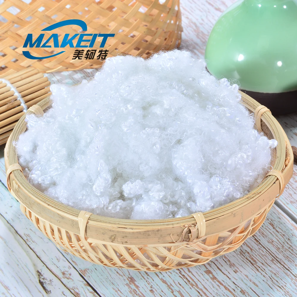 HCS Polyfill Stuffing PP Cotton 100% Hollow Polyester Staple Fiber For Stuffed Toys