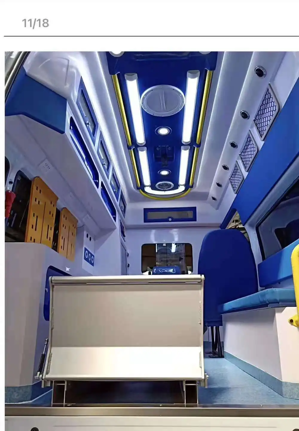 
Ford New Ambulance Vehicle Stretcher Bottom Price China Car Red White Nude Set Transit Medical Bulk Time Ship Color Wax 