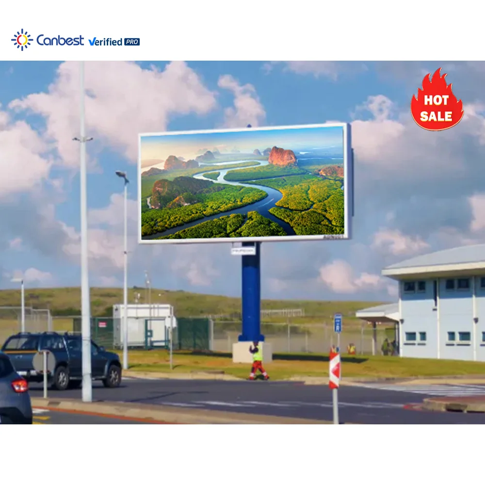 P5 P10 высокая яркость уличный светодиодный экран Ip65 Painel De светодиодная настенная панель гигантские светодиодные рекламные экраны вывески