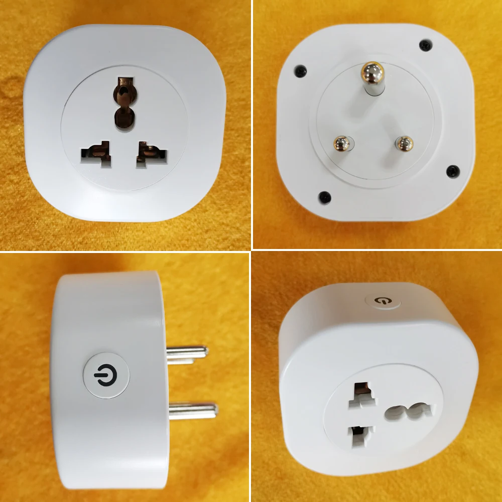 US UK EU Standard Modern Electrical Smart Home Wifi Control Plug Wall Socket Switch