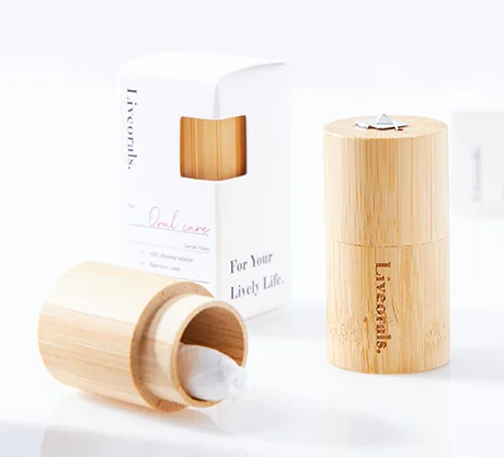 biodegradable teeth flossers portable disposable floss sticks tooth shape dental floss keychain flosser biodegradable floss