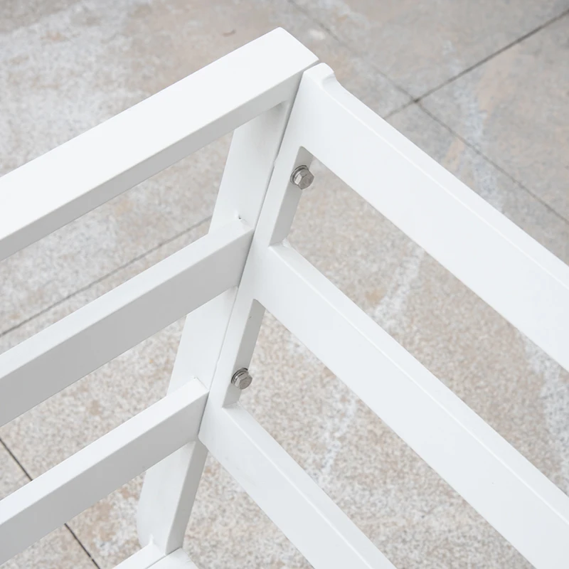 Minimalist Style 5 Piece Set Anti-Slip Outdoor Garden Durable Aluminum Furniture Sofa Set for Seaside Hotel