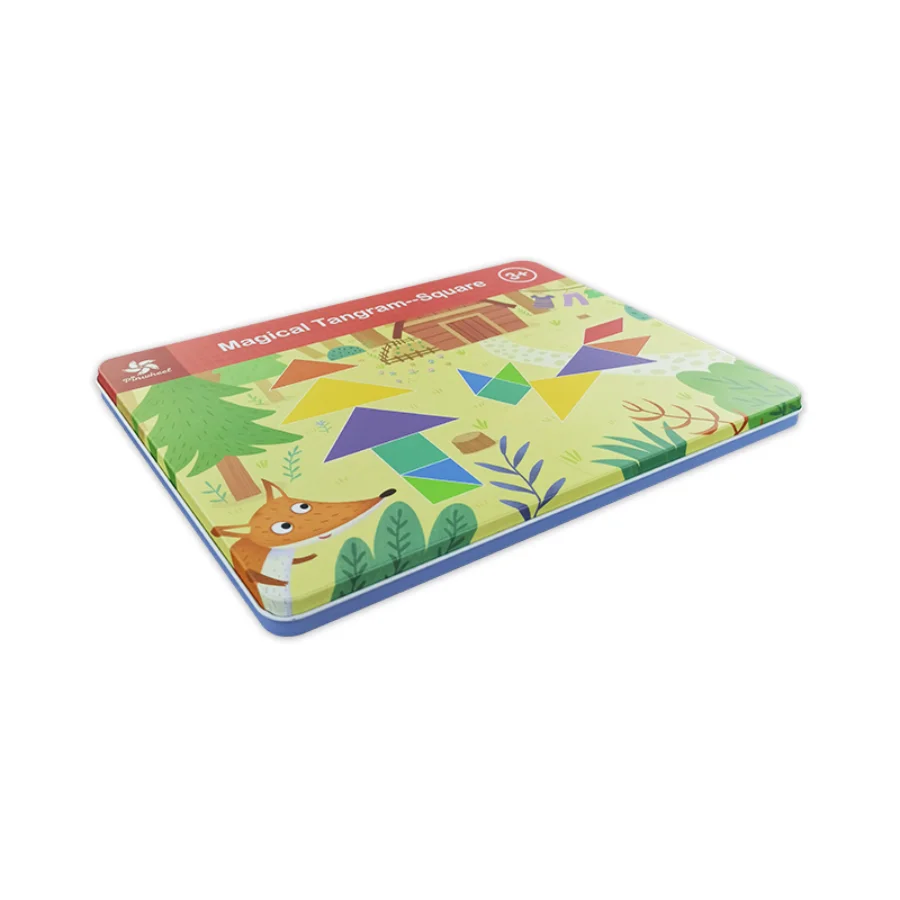 Drop ship Factory Wholesale kids Educational Toys puzzle jigsaw Board Game montessori tangram accept Customized