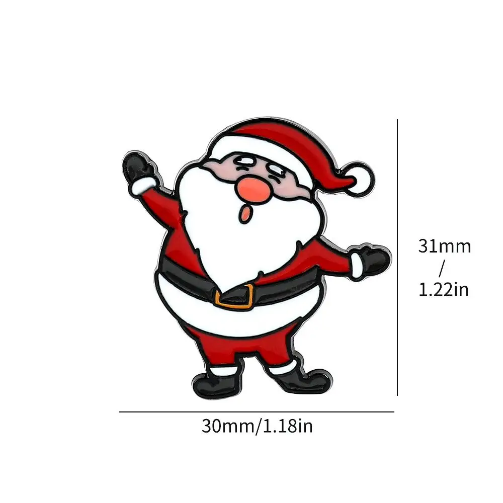 Christmas manufacture lapel badge bulk stock ready to ship metal soft enamel pin