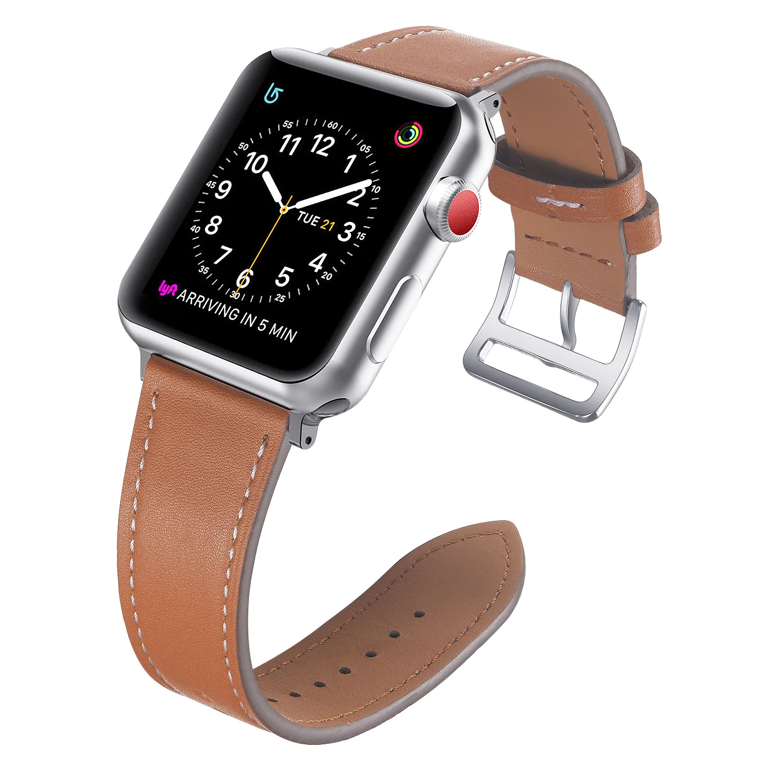 Ремешок для Apple iwatch8 SE заменит стильный и простой кожаный женский выбор высококачественной кожи
