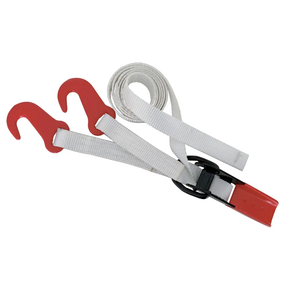 manufacturer custom heavy duty 25mm 1500kg car trailer over center buckle straps car lashing ratchet tie down straps