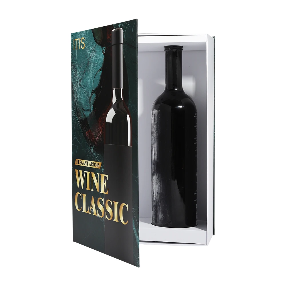 ITIS Customized High Quality Cardboard Boxes Rigid Boxes for Wine Paper Cardboard Gift Box