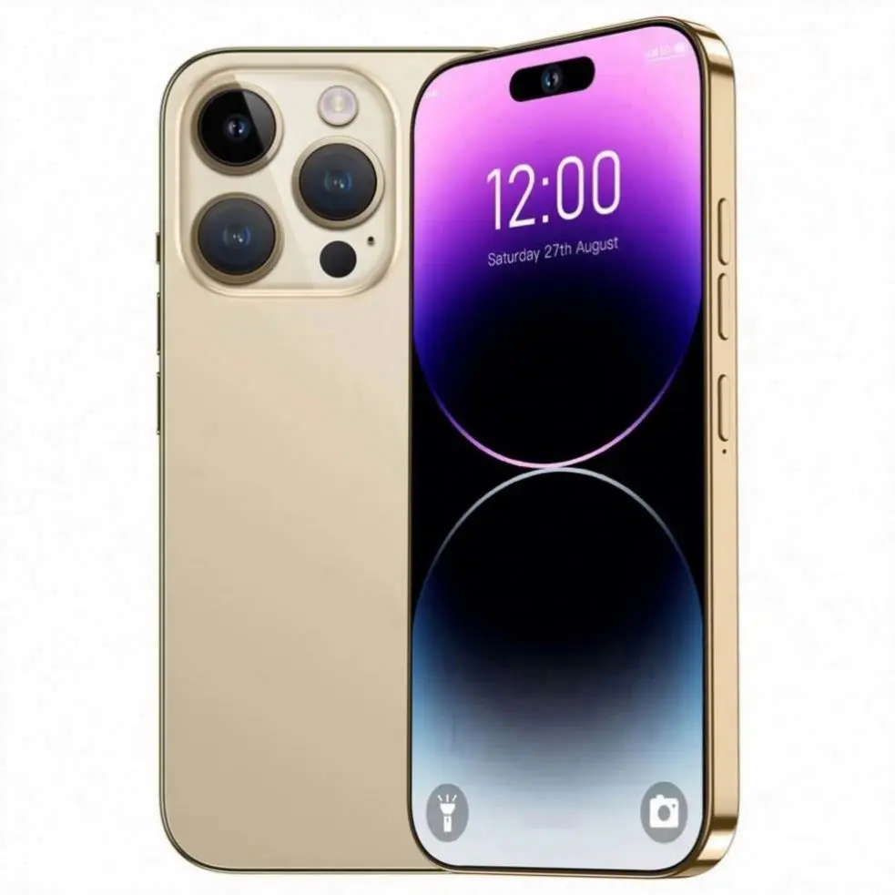 Original 12 Clone i14 Pro Max Celular Android Smartphone 5g i 512gb 256gb Mobile Phone for   14 Pro Max