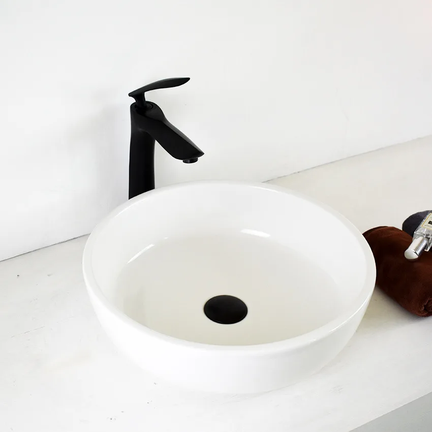 New Design High Quality Countertop Wash Basin Deep Ceramic Bathroom Sink Basin For Any Project