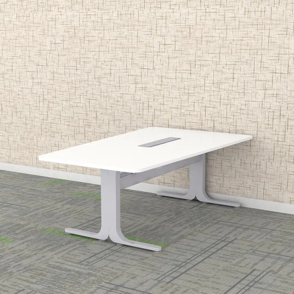 Conference Room Desk 10 Tables Table Manager Wood Modular Meeting Modern Office Furniture Wooden Desk White Board Extendable