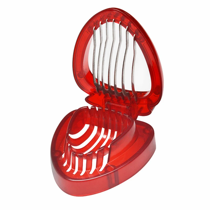 New Fruit Dessert Stainless Steel Blade Strawberry Slicer Kitchen tool Cutter