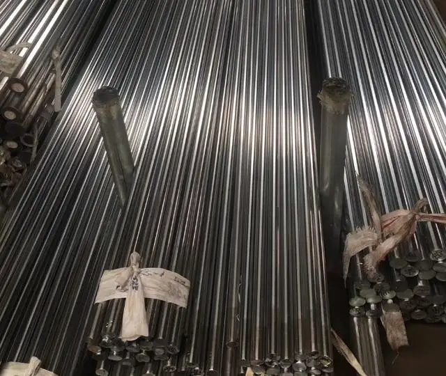 Hard Chrome Plated DIN 1.2711 Cemented Steel Rods 54NiCrMoV6 Low Carbon Steel Solid Round Bar