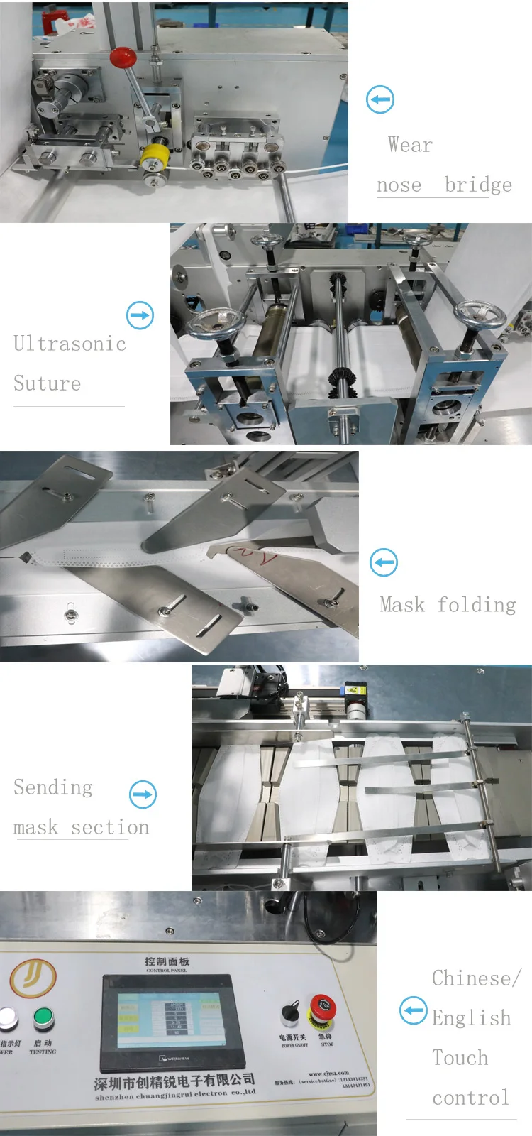 ultrasonic elastic ear bad mask meking maker high speed kids earloop spot welding kf94 fish type ultrasonic mask machine