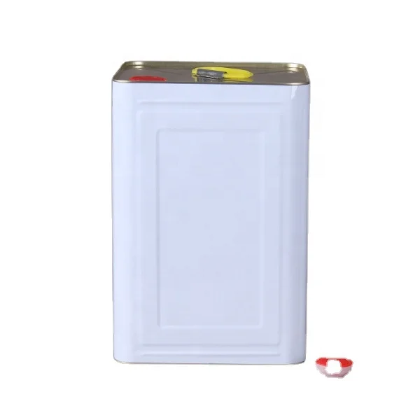 18L 20L cooking oil jerry can large square empty edible cooking oil metal pail packaging tin can