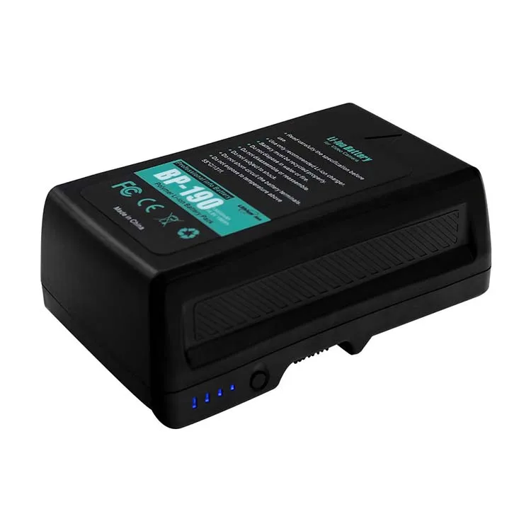 HSU 13400 мАч BP-190W 14,8 В Замена батареи для SONY:HDW-800P PDW-850 DSR-250P DSR-600P DSR-650P