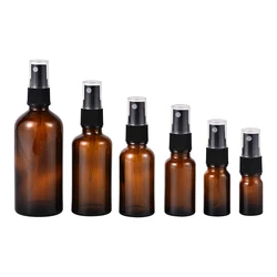 Factory Direct Cosmetic Amber Spray Glass Perfume Bottle 30 ml Skincare Packaging Glass Bottle