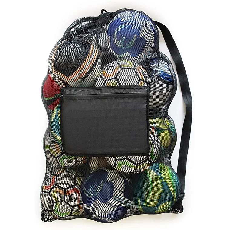 
Extra Large Heavy Beach Cloth, Swimming Gears Water Sports Soccer Ball Duty Mesh Equipment Bag 