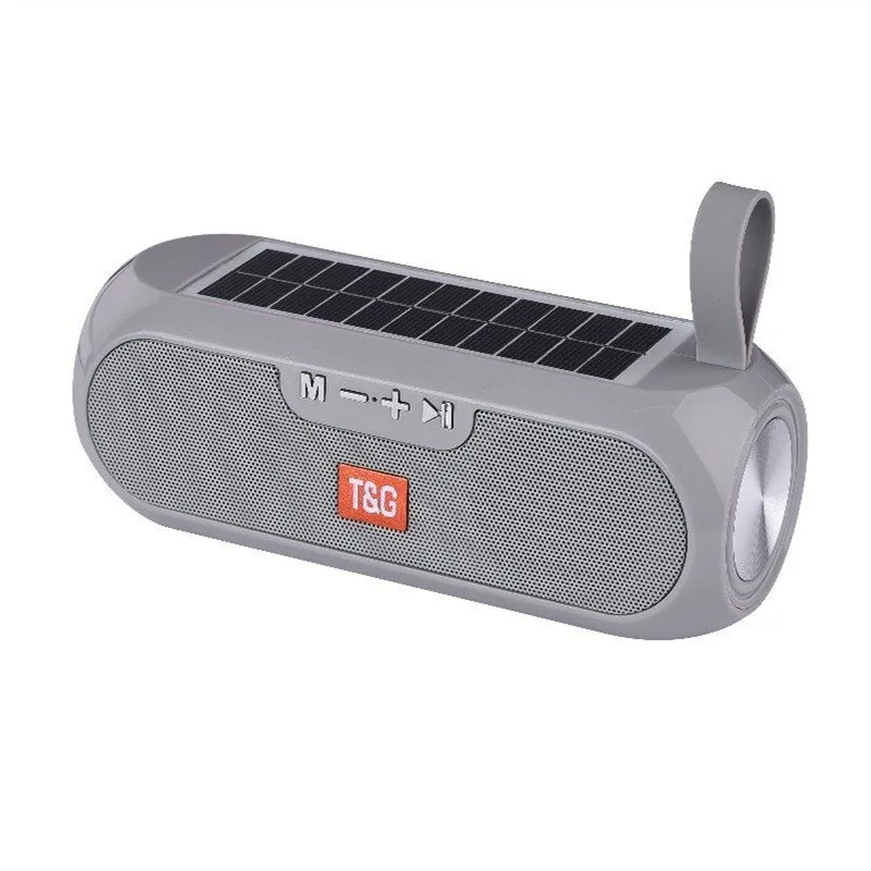 Portable Mini Outdoor Camping Speaker Radio Solar Power  speaker