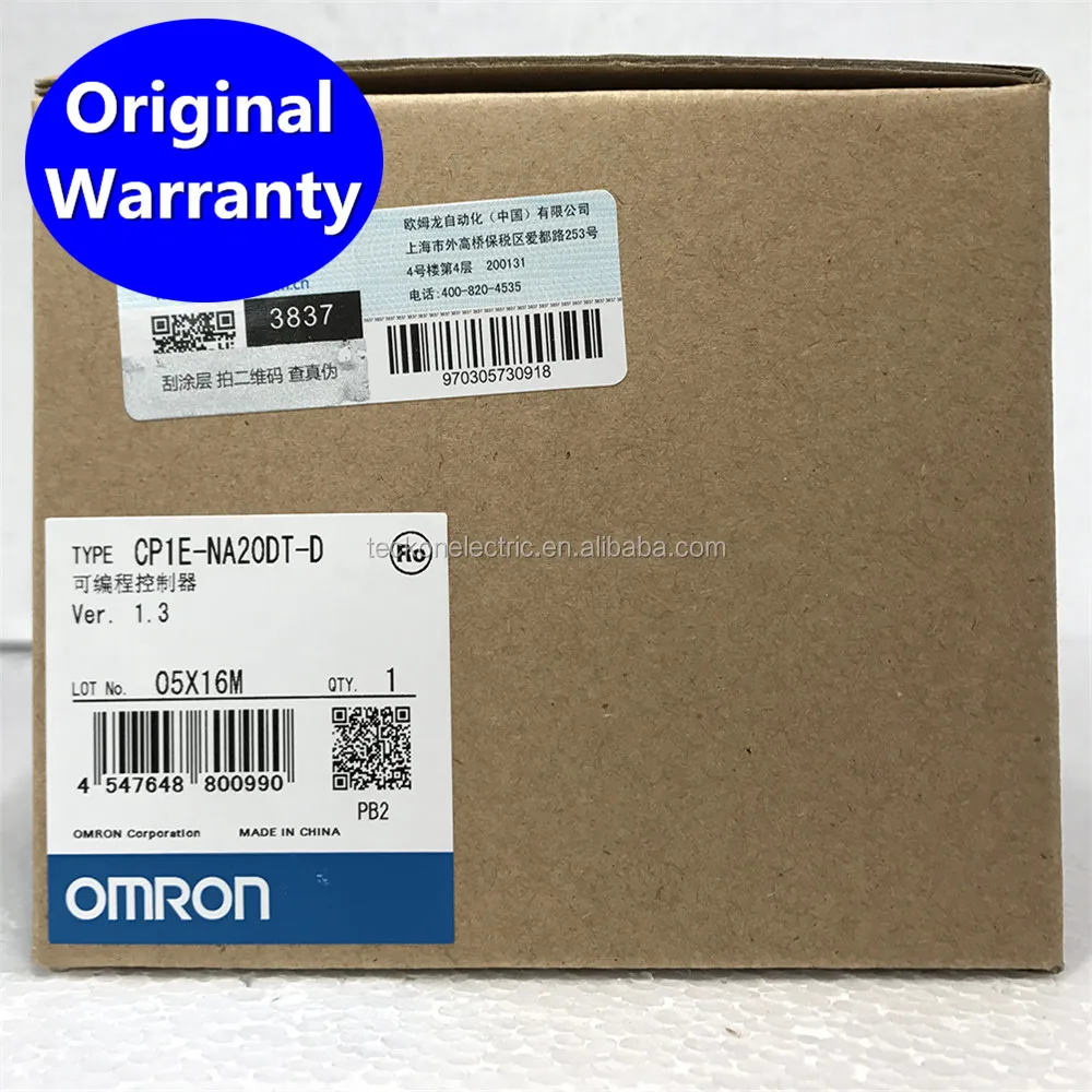 CP1E micro PLC with Built-in analog CP1E-NA20DR-A CP1E-NA20DT-D CP1E-NA20DT1-D Programmable Logic Controller