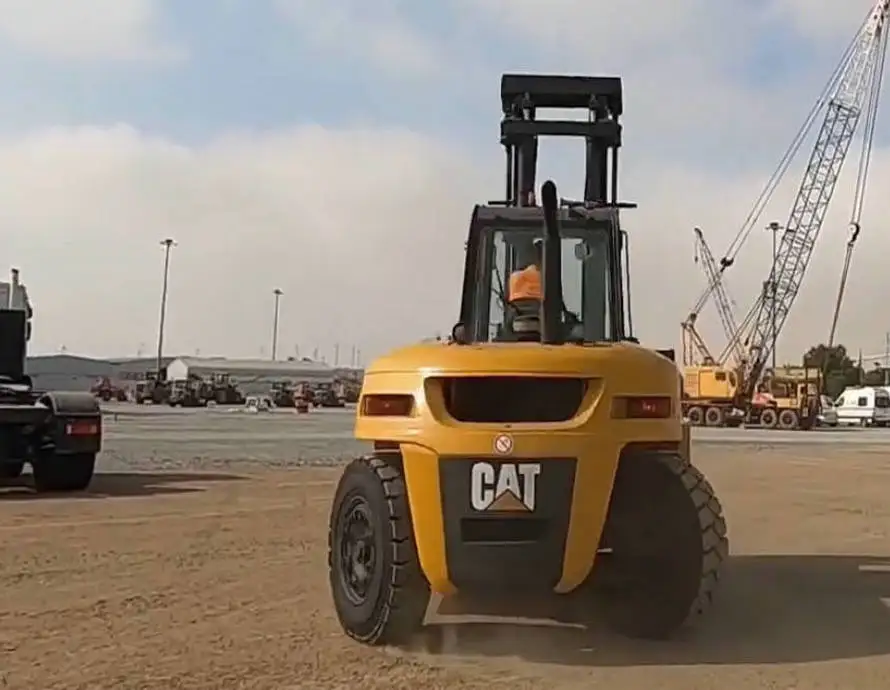 16 Ton forklift Original Japanese DP160 Used Diesel forklift for sale