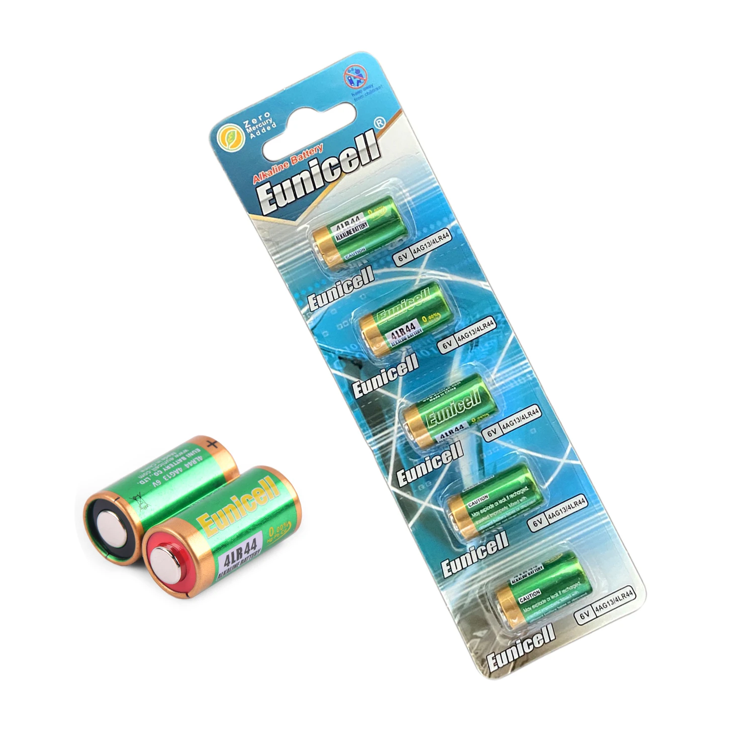 Щелочные батарейки 6 в Eunicell 4LR44 28A 476A A544 4AG13 L1325 4G13 PX28A