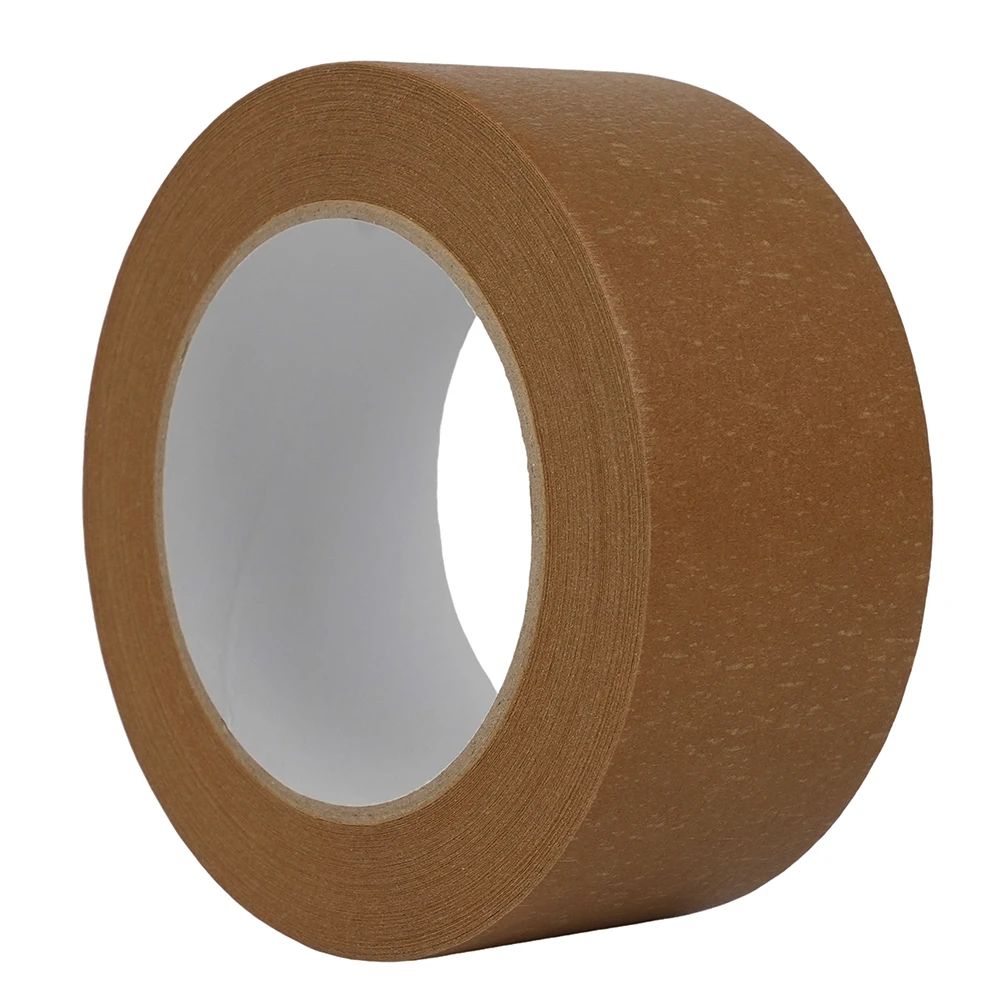 Uncoated Kraft Paper Tape Biodegradable Kraft Paper Tape Adhesive Personalized Kraft Paper Packing Tape