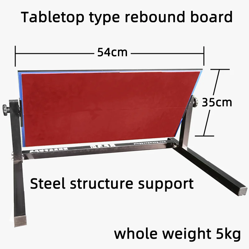 pingpangwang Table Tennis Tabletop type rebound boar Training Board Pingpong Training Springboard Equipment Rubber Customization