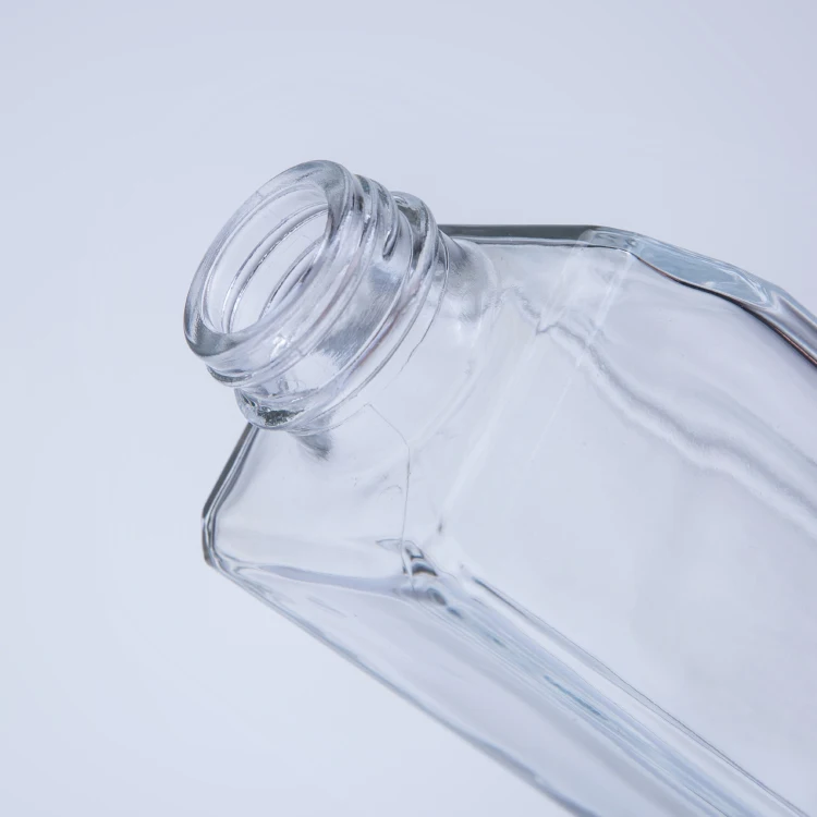 Spirit Bottles 700 ML Custom Fancy Tequila Glass Gin Bottle Liquor Glass Wine Bottles