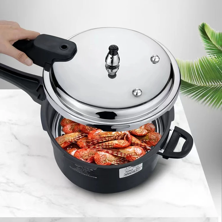 Hot Sell Energy Saving Cooker Eco-friendly Gas And Induction Pressure Cooking Pot Stainless Steel Pressure Cooker