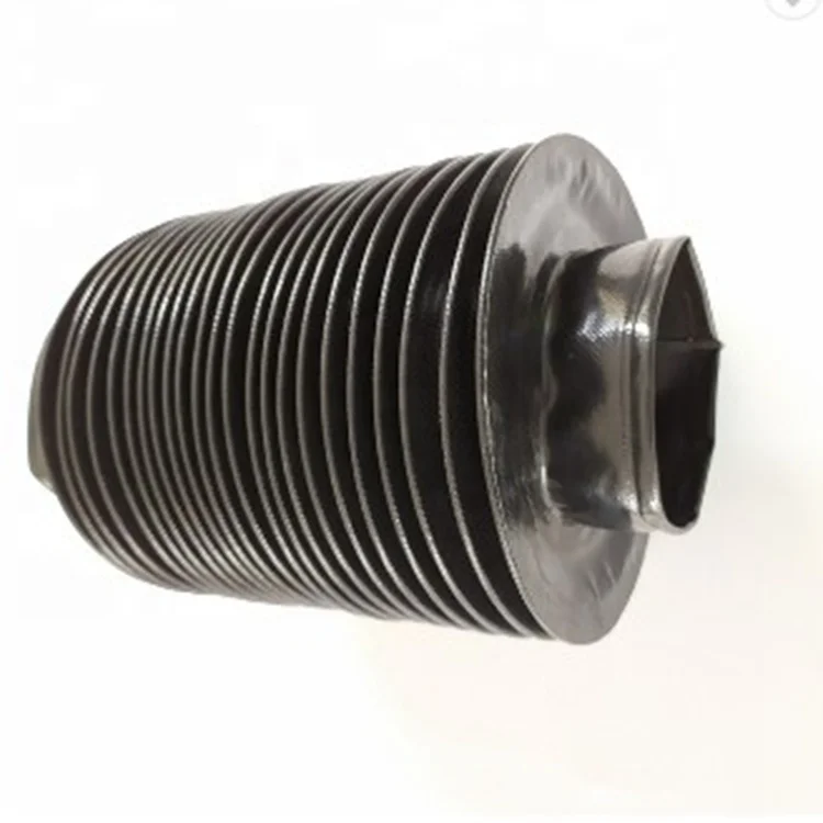 Factory Direct Round Accordion Bellow Rolling Curtain Bellows Cover Linear Guide