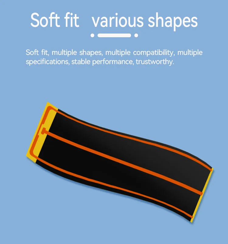 Graphene Carbon Crystal Fiber Electric Heating Far Infrared Heated Pad Fabric and Film Sheet for Heating Clothing/Belt/Pillow