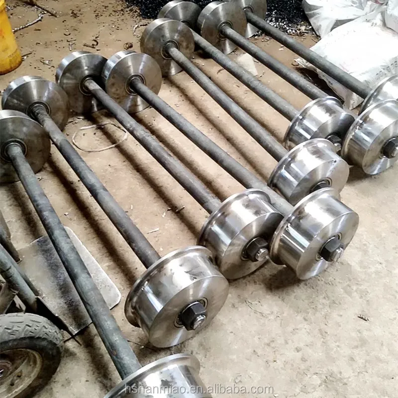 
Chinese factory supply Rail Wheel for Wagons Locomotives Forged locomotive wheelset and train wheel 
