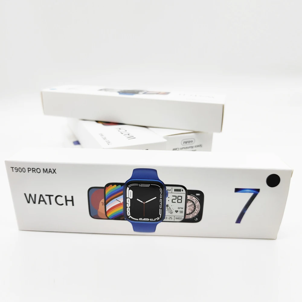 2022 IWO 7 Smart Watch T900 Pro Max Full Touch Fitness Tracker Men IWO7 Smartwatch T900pro Max
