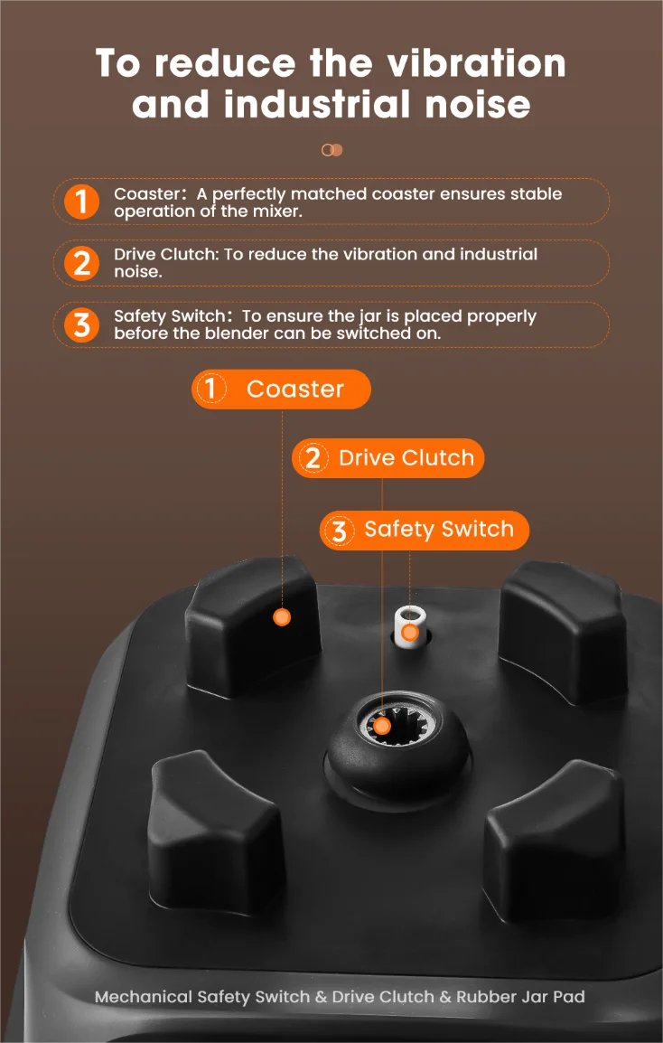 New Arrival Wholesale Mixer Blender Multifunction Multipurpose Blender 3000W Blender