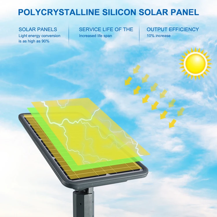 Zhongshan Профессиональный IP65 водонепроницаемый 40 60 80 100 120 Вт Панель все в одном Солнечный светодиодный уличный фонарь