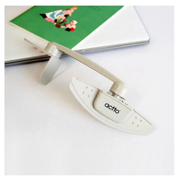 Presentation Folder Monitor Side Paper File Folded Rotation Document Holder 3M Adhesive  Clip Bracket Sticky Note Organizer