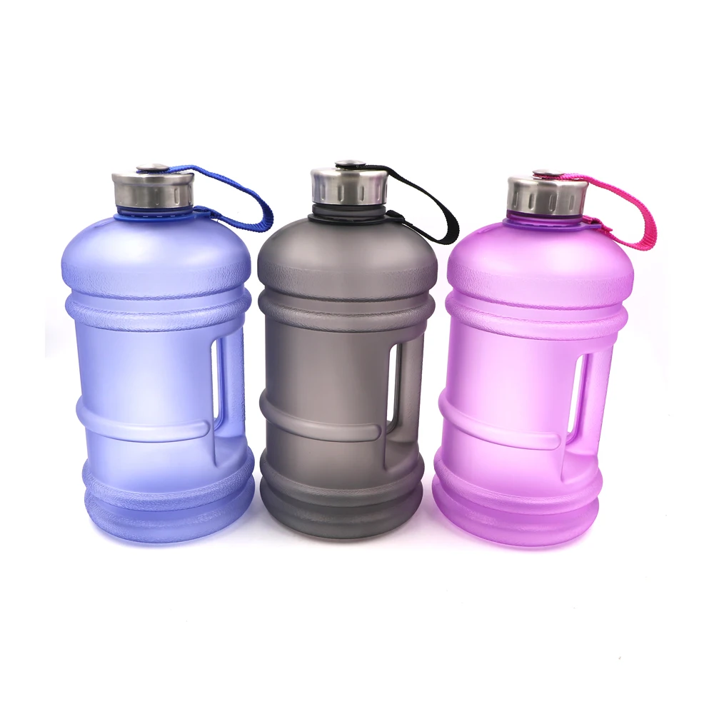 
Real best selling 2.2L portable outdoor durable using water bottle gallon plastic jug with handle 
