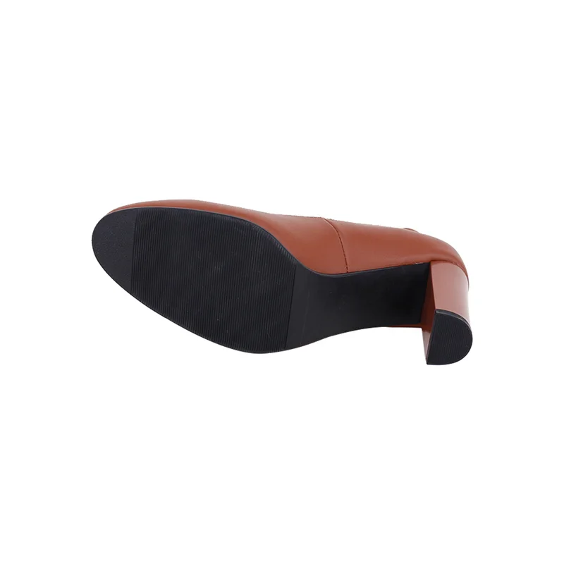 High Heels Shoes For Women Hot Selling Fashion Sexy Lady Thick Chunky Heel High Platform Heels Shoes For Women