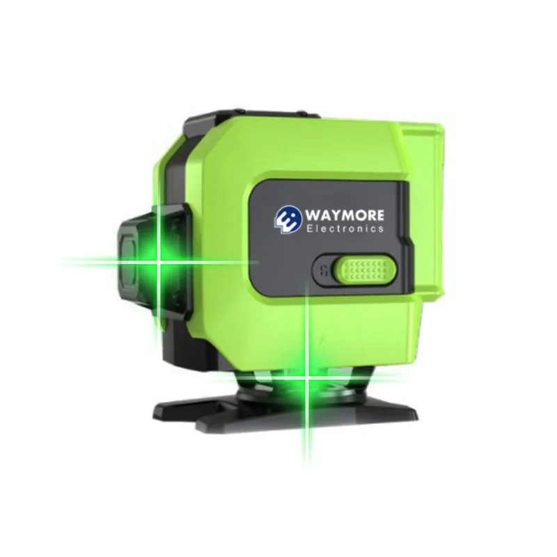 
WAYMORE Self Rotate High Precision Self Leveling Laser Level Newly Upgraded 360 Degree 12 Line Green 