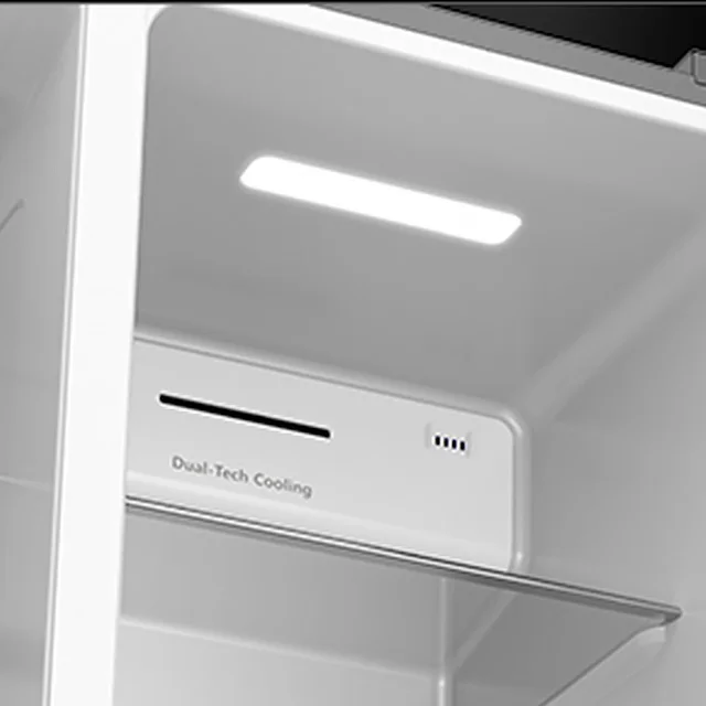 Stainless Steel Top-freezer Refrigerators Small Size Refrigerators Cooling Double Door Compact Fridge For Home