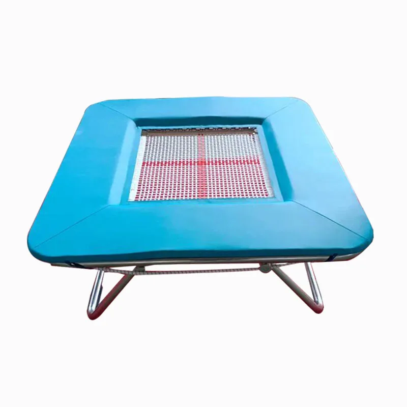 China Hot Sale Children Mini Trampoline Foldable Square Trampoline For Sale