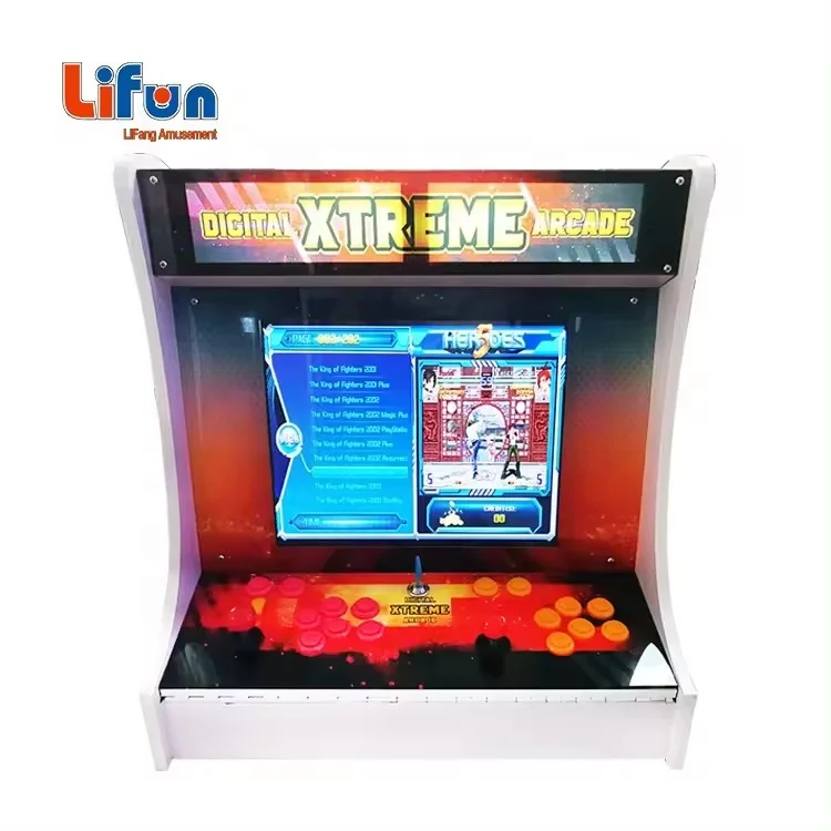 2 Player Classic Arcade Game Machine Bartop Retro Arcade Machine Fighting Video Game Machine with 2323 games