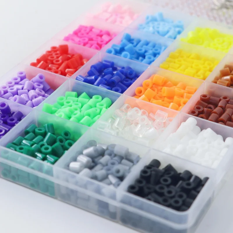 New Product Explosion Diy Puzzles Pixel Art Gift Children Toy 5mm 1000pcs Pixel Puzzle Iron Beads