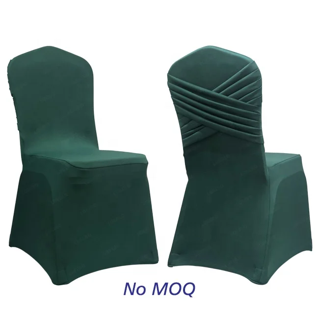 Luxury Wedding Party Cross Back Design Chair Cover Spandex