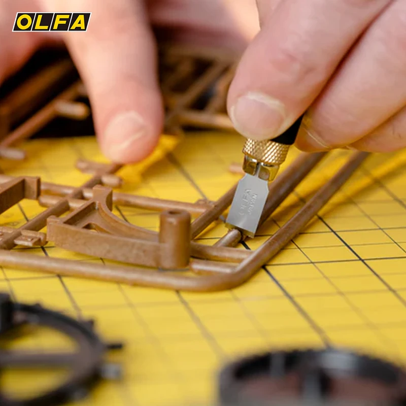 OLFA AK-4 Paper Carving Rubber Stamp Hand Account Carving Pen Knife Cushion Grip Art Knife