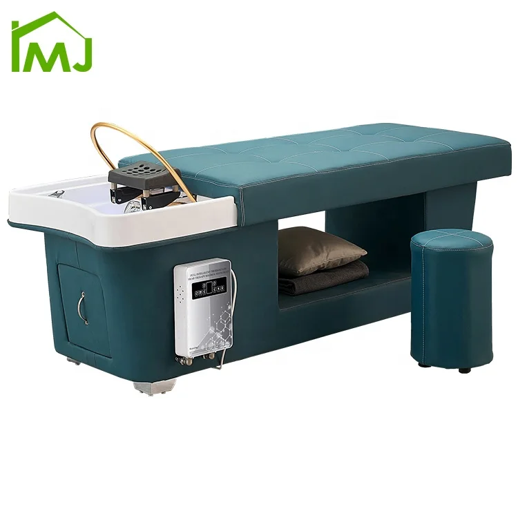 Salon Hair Washing Treatment Therapy Water Circulate Head spa thai Massage shampoo bed