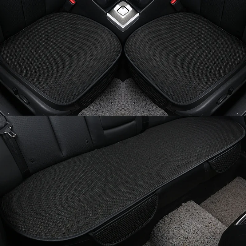  CMS-2012020-R ледяная проволока открытая спина Автомобильная подушка комплект из трех предметов Воздухопроницаемая сетчатая ткань противоскользящая