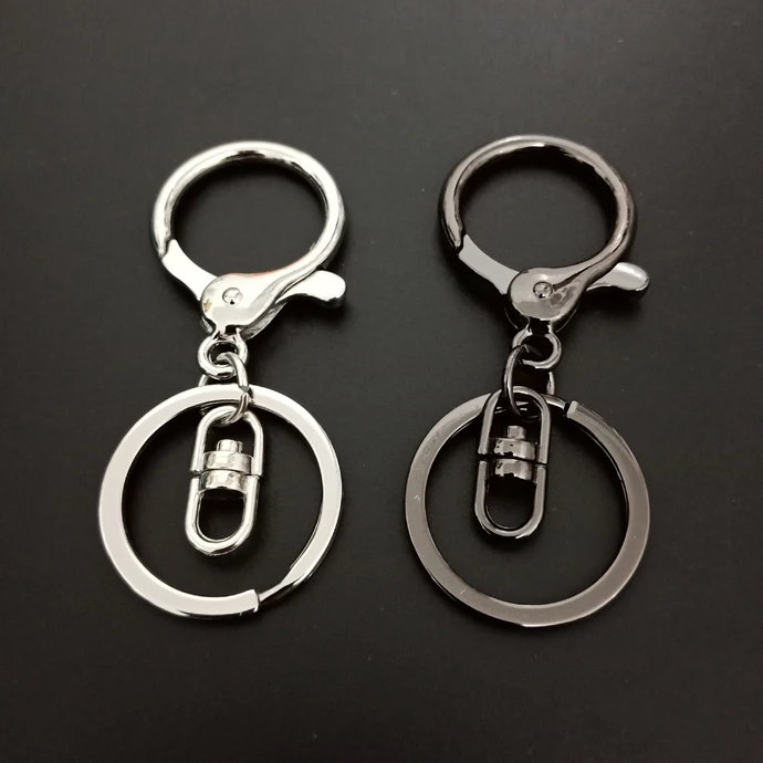 custom lobster clasp key ring chain